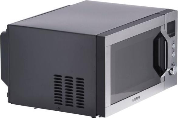 Actual product image Severin Microwave w/MW7777 plate 900 watts 25 l - Steel (29070) (25 l)