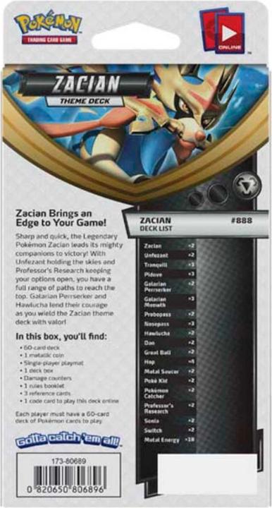 Actual product image Pokémon Rebel Clash (English, Deck)