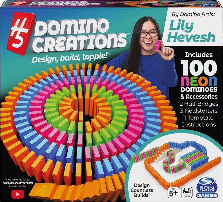 Spin Master Domino Creation Deluxe (Deutsch, Französisch, Schweizerdeutsch, Italienisch, Englisch)