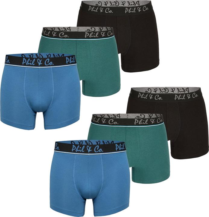 Phil & Co. Berlin Retro Boxer Jersey Core (XL, 6er Pack)