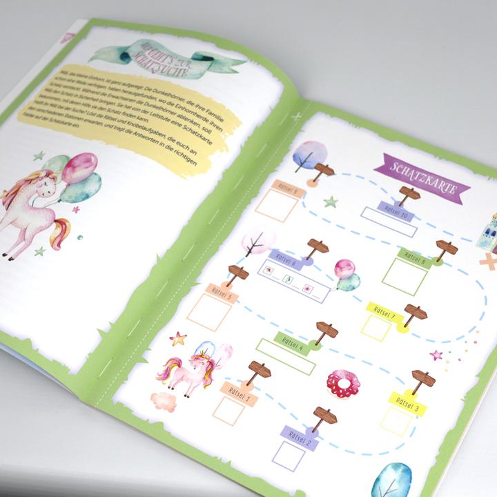 Produktbild Die Einhorn-Schatzsuche/-Schnitzeljagd für deinen Kindergeburtstag (Deutsch, 2022)