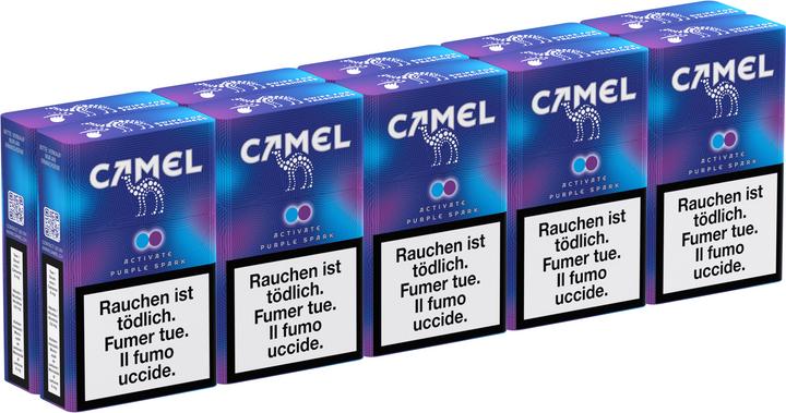 Actual product image Camel Activate Purple Spark Box (10 pcs.)