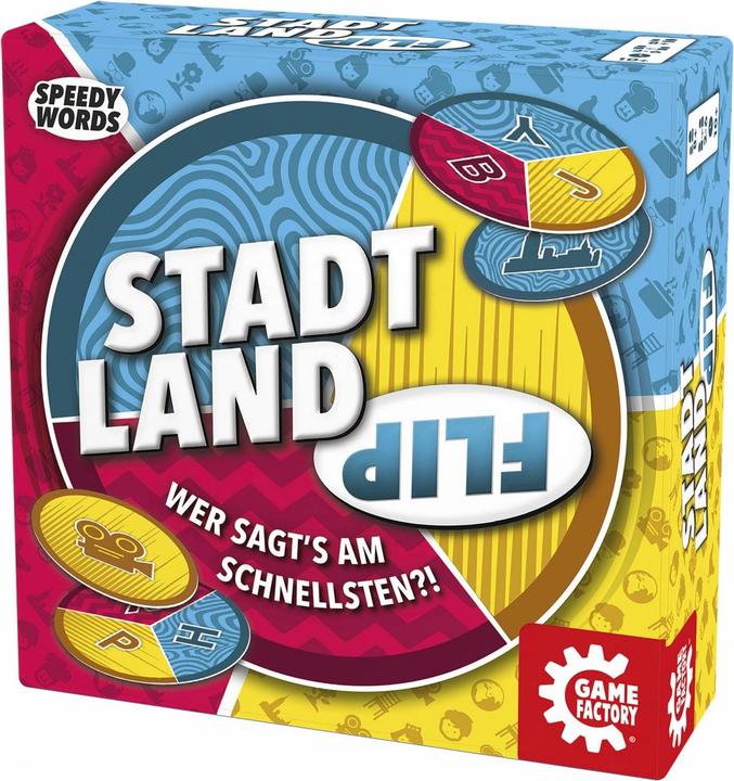 Actual product image Game Factory City Country Flip (German)