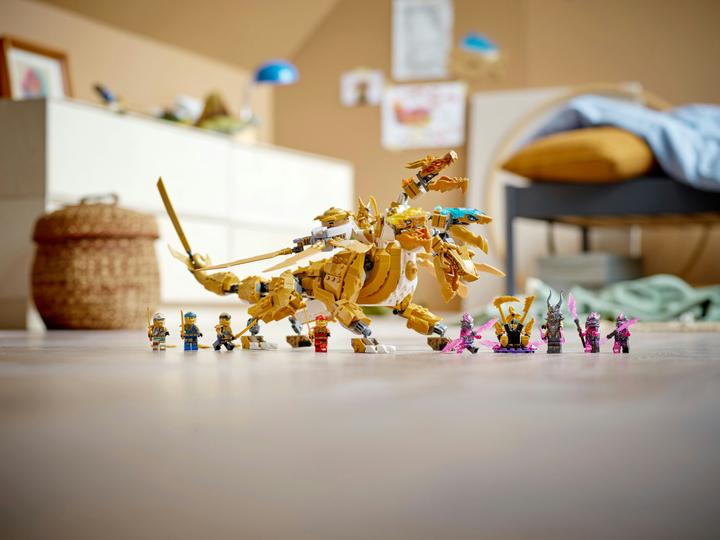 Actual product image LEGO Lloyd's ultra gold dragon (71774, LEGO Ninjago)