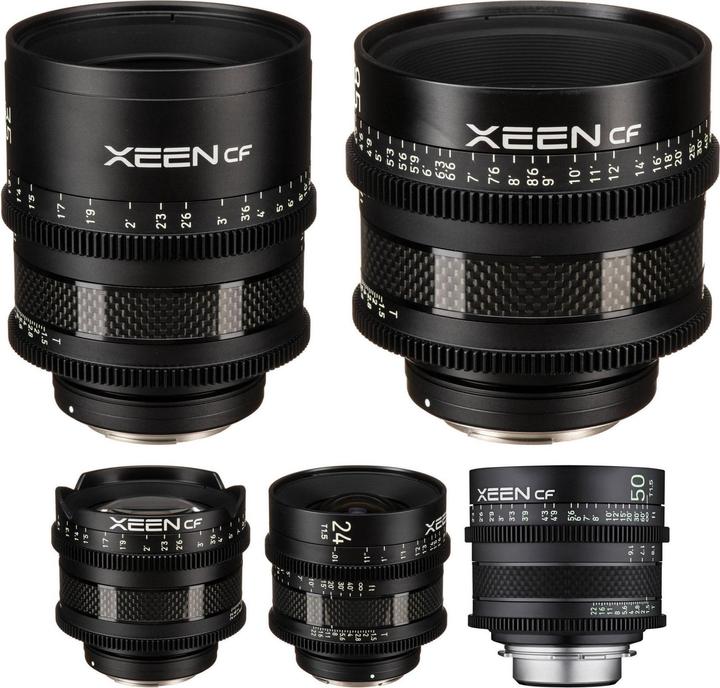 Image du produit Samyang CF Set complet 5x Canon EF avec valise (Canon EF, Plein format)