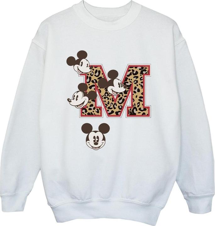 Disney Mickey Mouse M Faces Sweatshirt Mädchen