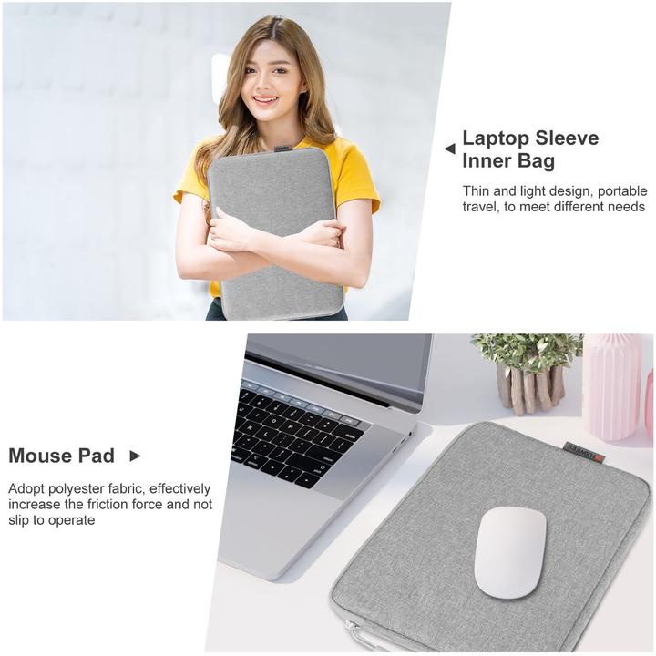 Produktbild König Design Universal Notebook Tablet Tasche 11 - 16,7 Zoll Tasche Hülle Laptop Case Cover (16.70", Lenovo, Dell, HP, Apple)