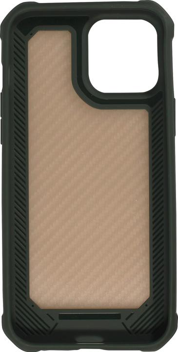 Actual product image PhoneLook Military Elite compact cover with semi-transparent carbon backing (Apple iPhone 14 Pro)