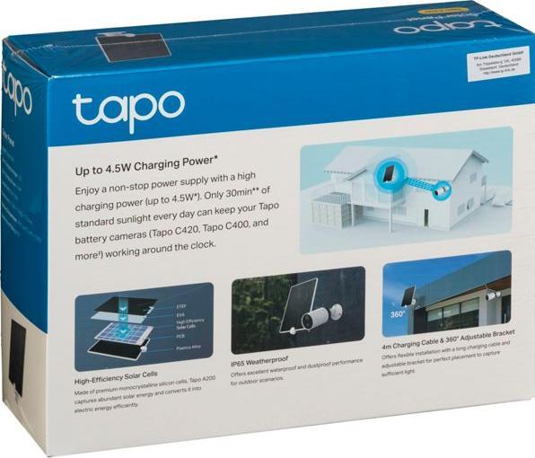 Productafbeelding TP-Link A200 (Zonnepaneel)