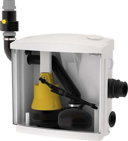 Produktbild Pentair Schmutzwasserhebeanlage Hebefix plus (Schmutzwasserpumpe)