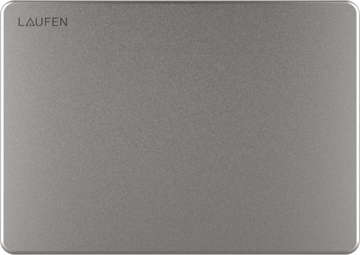 Actual product image Laufen LIS INEO cover plate, for wireless toilet control, 207x11,5x143mm, stainless steel brushed, H