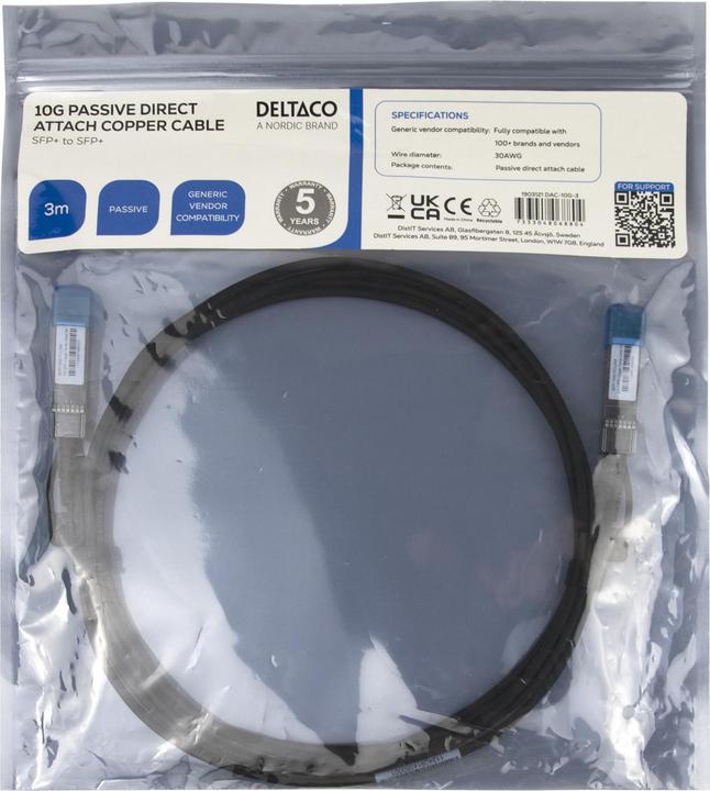 Immagine prodotto Deltaco DAC-10G-3 (3 m)