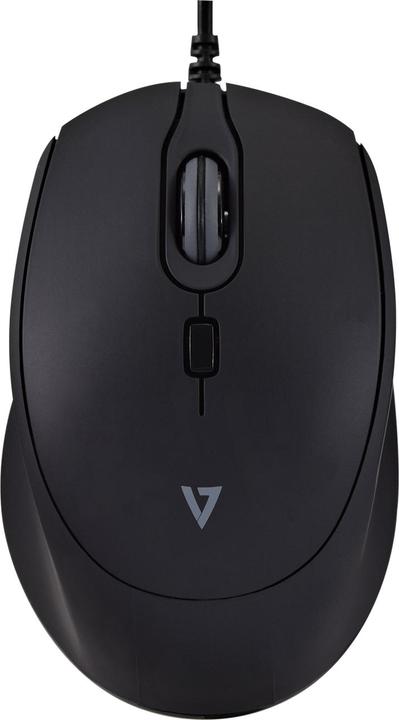 V7 USB Wired Pro Silent Mouse (Kabelgebunden)