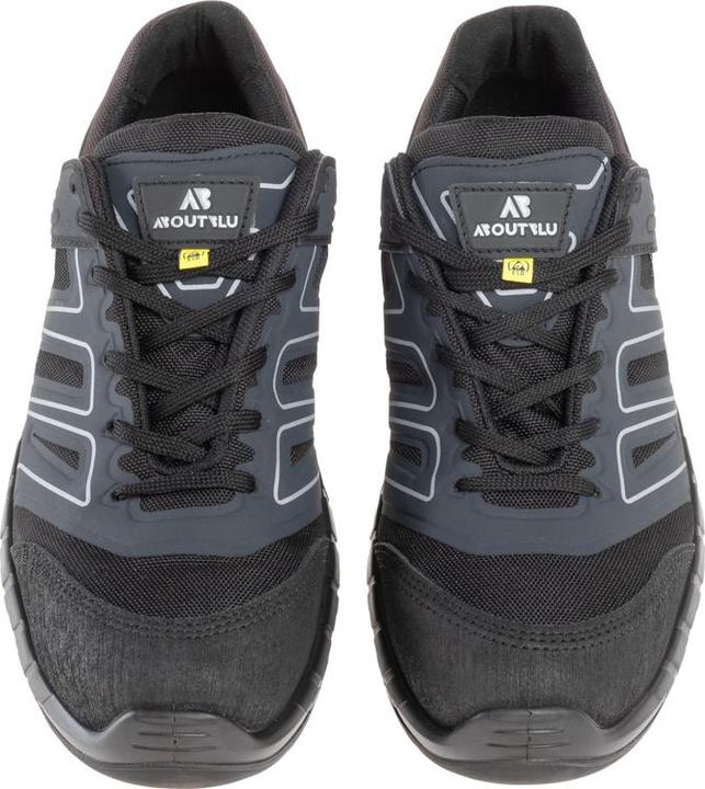 Produktbild Aboutblu Sicherheitsschuhe About Blu Indianapolis Low, ESD, S3/SRC, Gr. 45, schwarz (S3, 45)