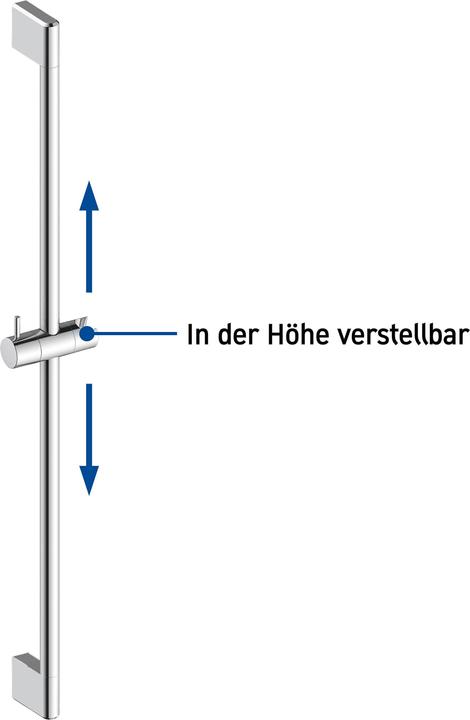 Image du produit Duravit Barre de douche 700mm chrome