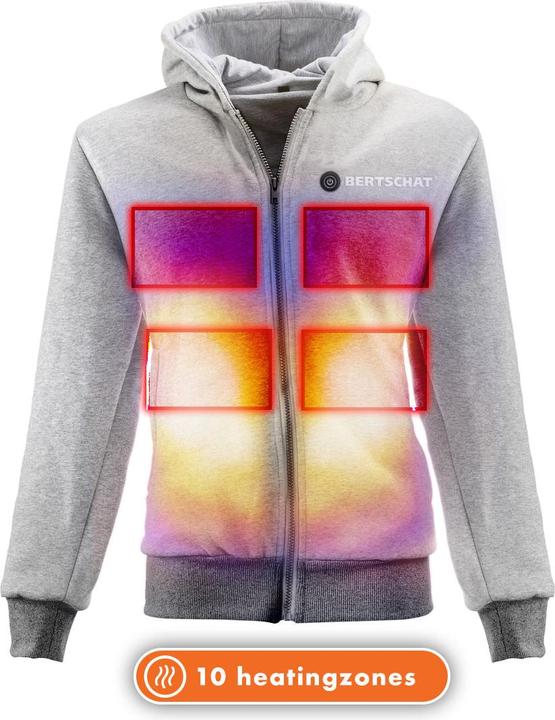 Bertschat Beheizter Hoodie Dual Heating (XXL)