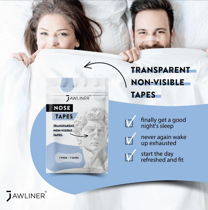 Actual product image Jawliner Nose plasters 30 days pack