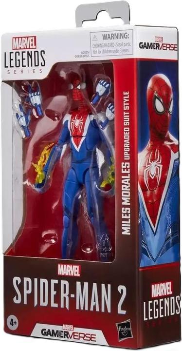 Actual product image Hasbro Spider-Man 2 Marvel Legends Gamerverse Actionfigur Miles Morales (Upgraded Suit Style) 15 cm