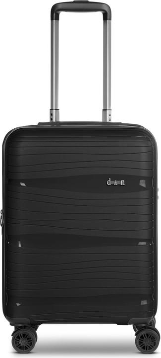 Produktbild D&N Travel Line 4300-Plus 4 Rollen Kabinentrolley S 55 cm mit Dehnfalte (37 l, Handgepäck (bis 50l))