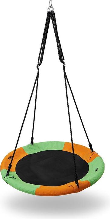 Actual product image Nils CAMP Stork's Nest Swing NB5003 Orange-Green 90 cm