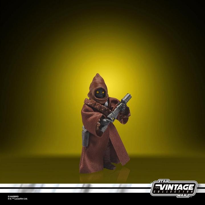 Produktbild Hasbro Star Wars Episode IV Vintage Collection Playset Streets of Mos Eisley mit Jawa Action Figure