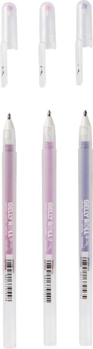 Actual product image Sakura Stardust Glitter (Transparent, Rose, Violet, Blue, 3 x)