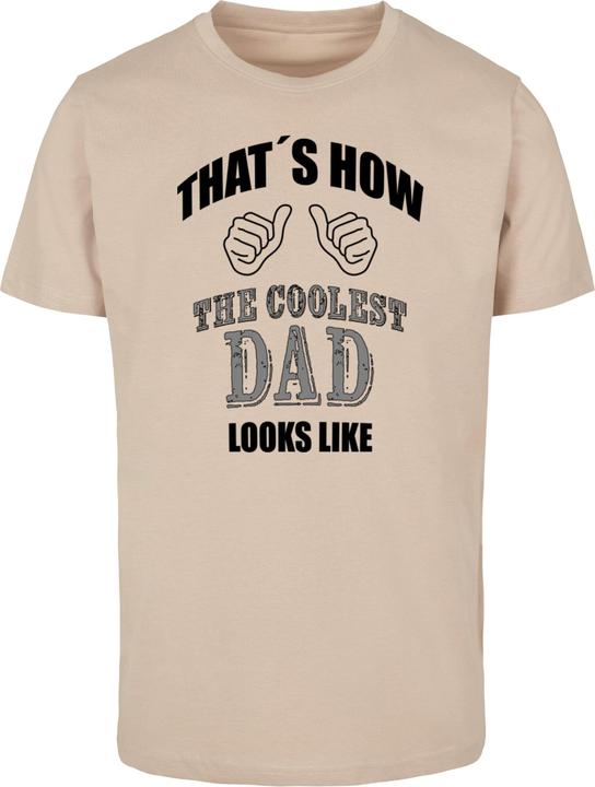 Merchcode Coolest Dad T-Shirt Round Neck - 113679 (S)