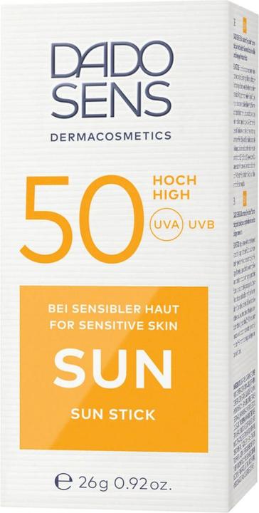 Immagine prodotto Dado Sens Stick Fattore di protezione solare 50 (Stick solare, Crema solare viso, SPF 50, 67 g)