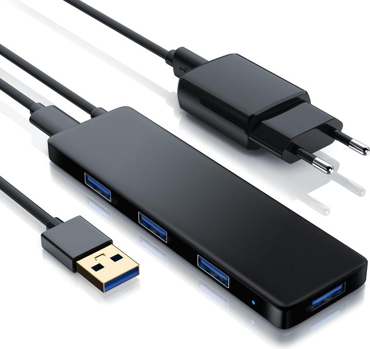 Produktbild Primewire 4 Port USB 3.0 HUB aktiv (4 Ports)