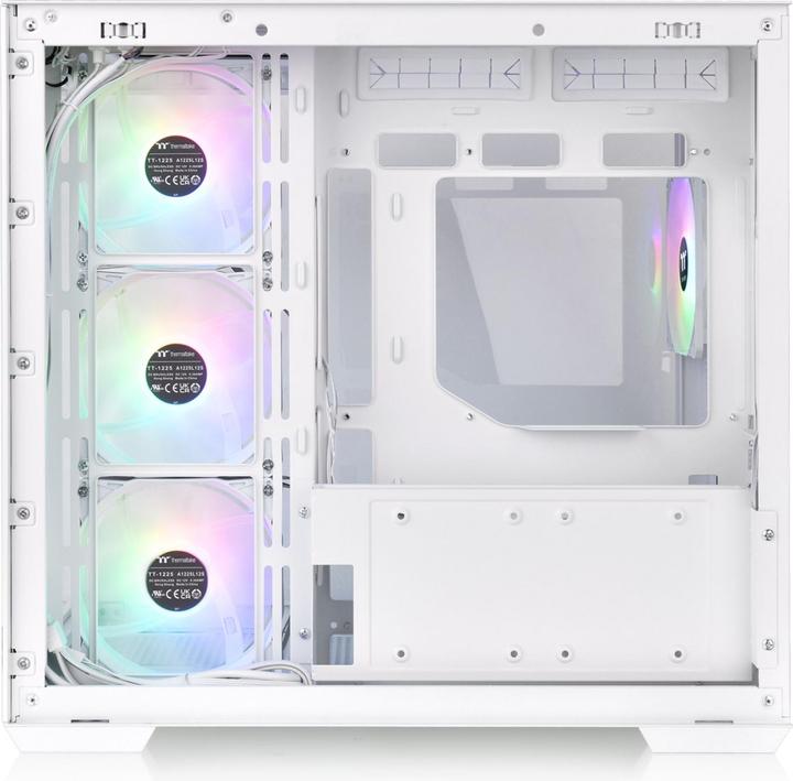 Actual product image Thermaltake View 380 TG ARGB Snow White (mATX, Mini-ITX, ATX)