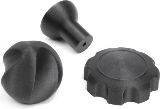 Image du produit Prusa Prusament PETG Fibre de carbone noir 1kg (PETG, Carbone, 1.75 mm, 1000 g, Noir)