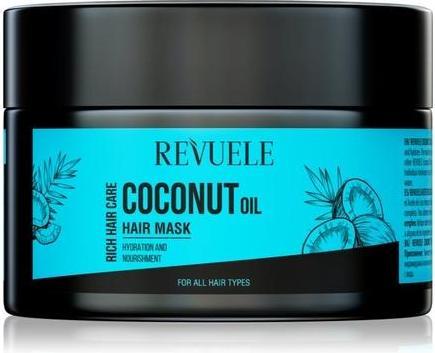 Image du produit Revuele Masque capillaire à l'huile de coco 360 ml - Masque capillaire nourrissant et hydratant (360 ml)