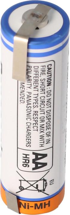 Produktbild Panasonic Akku Mignon AA HR-3U mit Lötfahne in U-Form (1 Stk., AA, 2700 mAh)