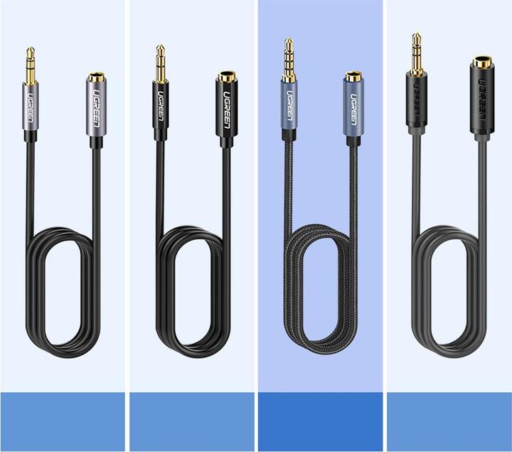 Produktbild Ugreen 3.5mm Klinke – 3.5mm Buchse (2 m, Verlängerung)