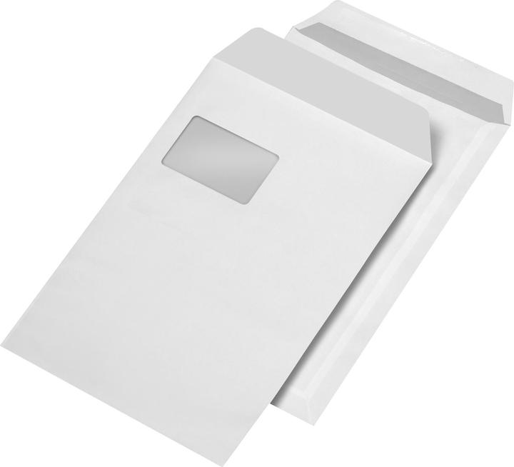 Image du produit Mailmedia Enveloppes d'expédition C4, autocollantes, avec fenêtre (250 x)
