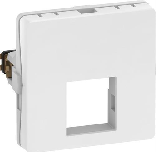 Produktbild LK Dataudtag FUGA T1 - 1 modul indsats, for 1 stk. Systimax konnektor, leveres uden kon