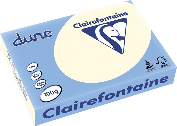 Produktbild Clairefontaine Universalpapier Dune, naturweiss (100 g/m², 500 x, A3)