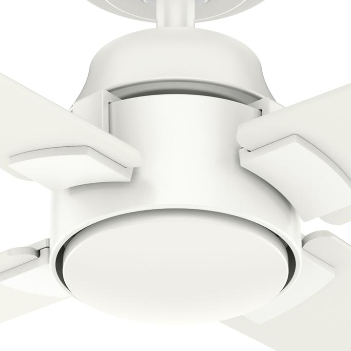 Actual product image Hunter Fans Deckenventilator Cordelia L Weiss mit Fernbedienung (46 dB)