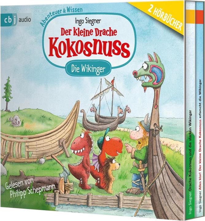 Actual product image The Little Dragon Coconut - Adventure & Knowledge The Viking (Ingo Siegner, Philipp Schepmann, German)