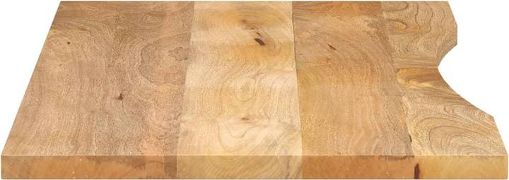 Immagine prodotto VidaXL Piano della scrivania Piano del tavolo Piano in legno con incavo Legno massiccio Mango (120 x 60 x 2,5 cm)