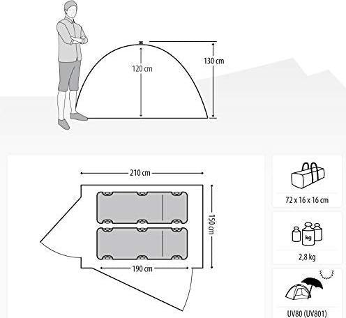 Produktbild Qeedo Strandmuschel (Strandzelt + Strandmuschel)