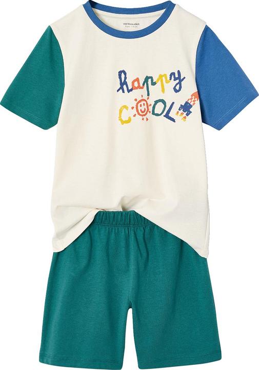 Produktbild Vertbaudet 2er-Pack Jungen Sommer-Schlafanzüge COOL mit Recycling-Baumwolle (128)