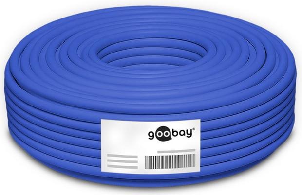 Produktbild Goobay Netzwerkkabel CAT 7a S/FTP 4 x (S/FTP, CAT7a, 100 m)