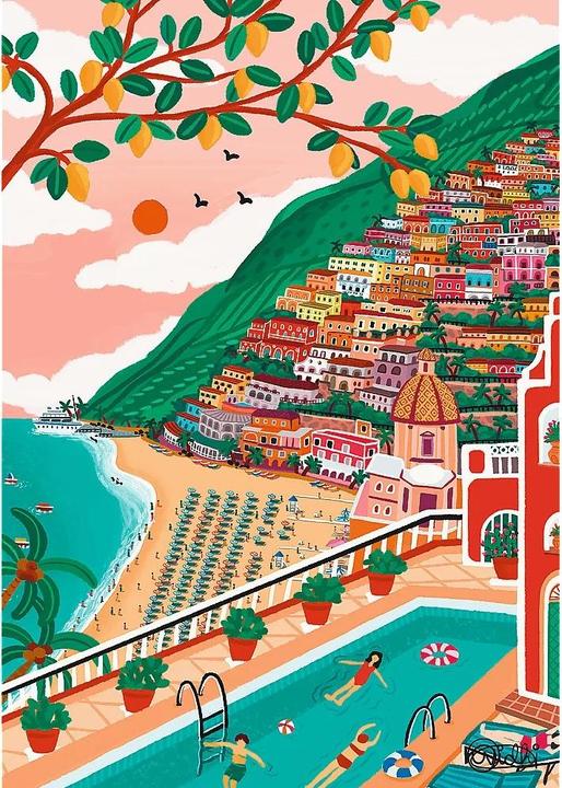 Produktbild Trefl Positano, Italien (1000 Teile)