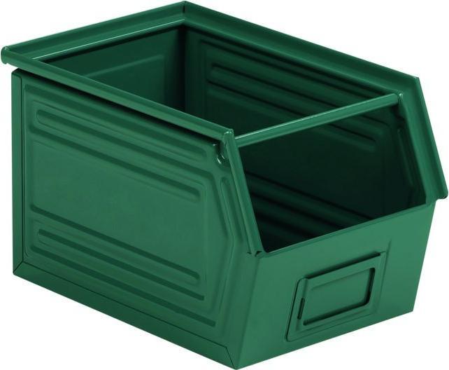 Actual product image Schäfer Shop Open fronted storage bin with carrying bar SSI Schäfer LF 14/7-3, steel, L 352 x W 220 x H 200 mm