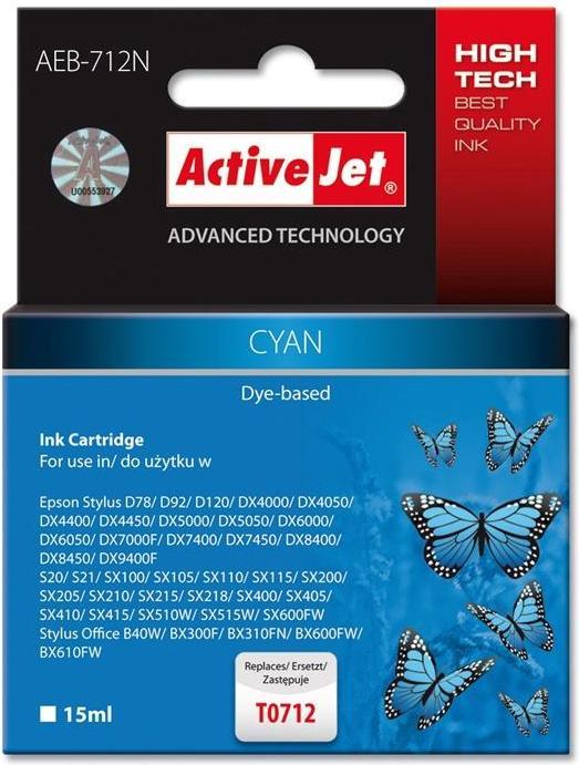 Immagine prodotto Activejet AEB-712N cartuccia di stampa (e) compatibile ad alto rendimento (XL) (C)