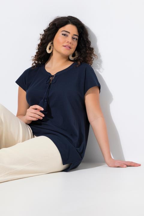 Produktbild Ulla Popken T-Shirt, Tunika-Ausschnitt, Halbarm (42, 44)