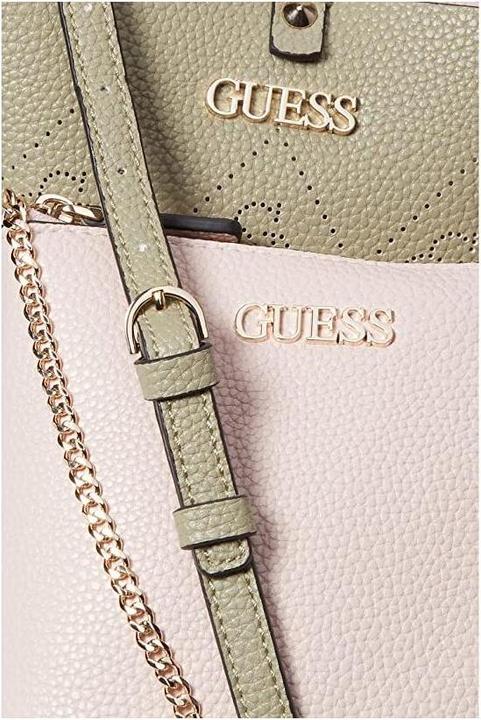 Immagine prodotto Guess Amara, Polyester, Textile Handbag, 4G Logo, Green, HWSG8493010, 22 x