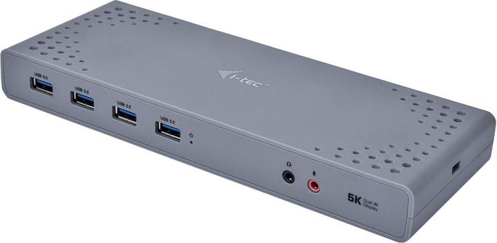 Image du produit i-tec Dock double 4K USB 3.0 / USB-C (USB-C, 2 Ports)