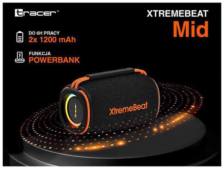 Actual product image Tracer XtremeBeat TWS Tragbarer Bluetooth-Lautsprecher Schwarz 15 W (6 h)